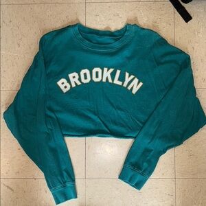 Brooklyn Teal Women's Crop Top